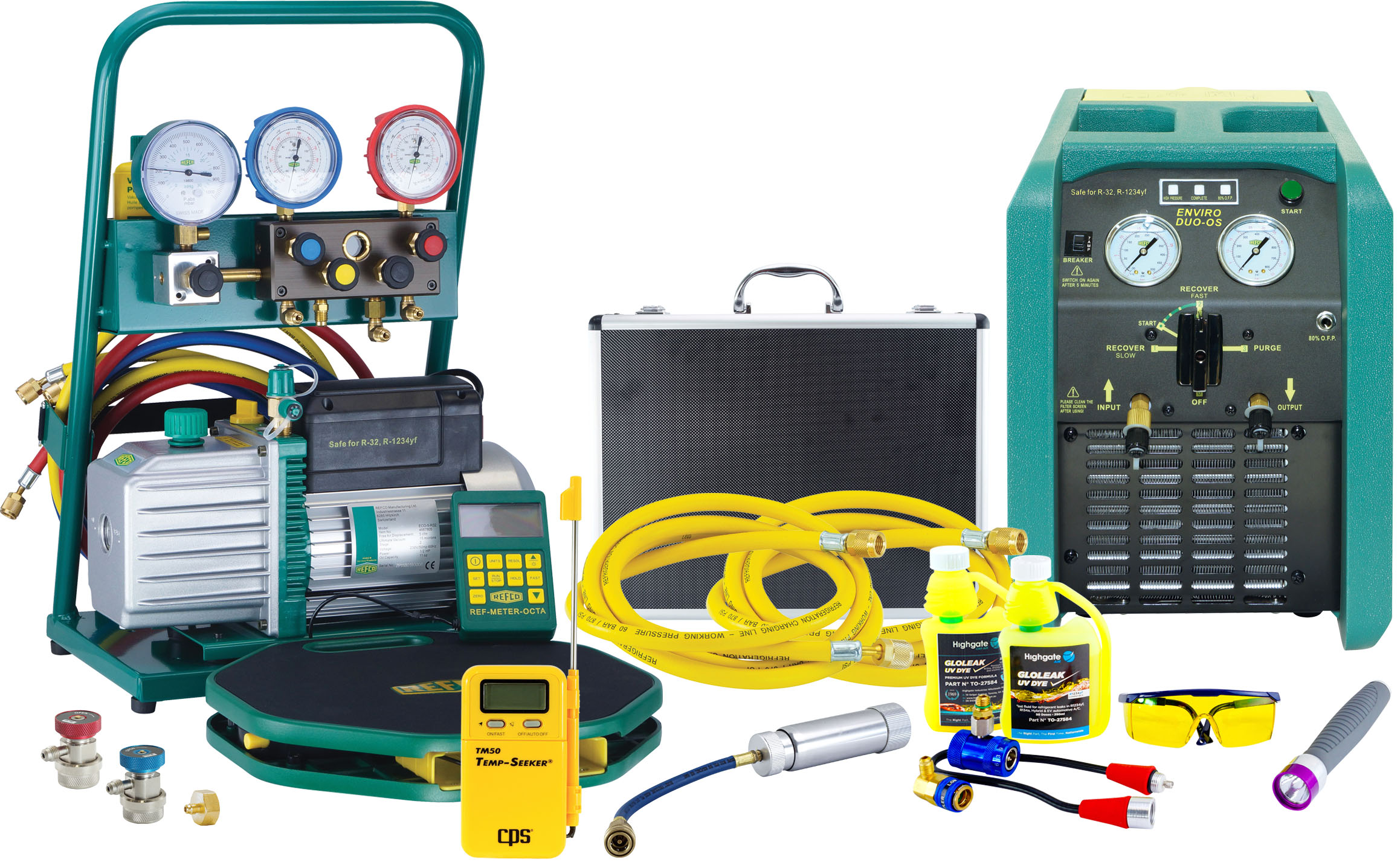 Refco Gear-up Pro - R134a  R1234yf