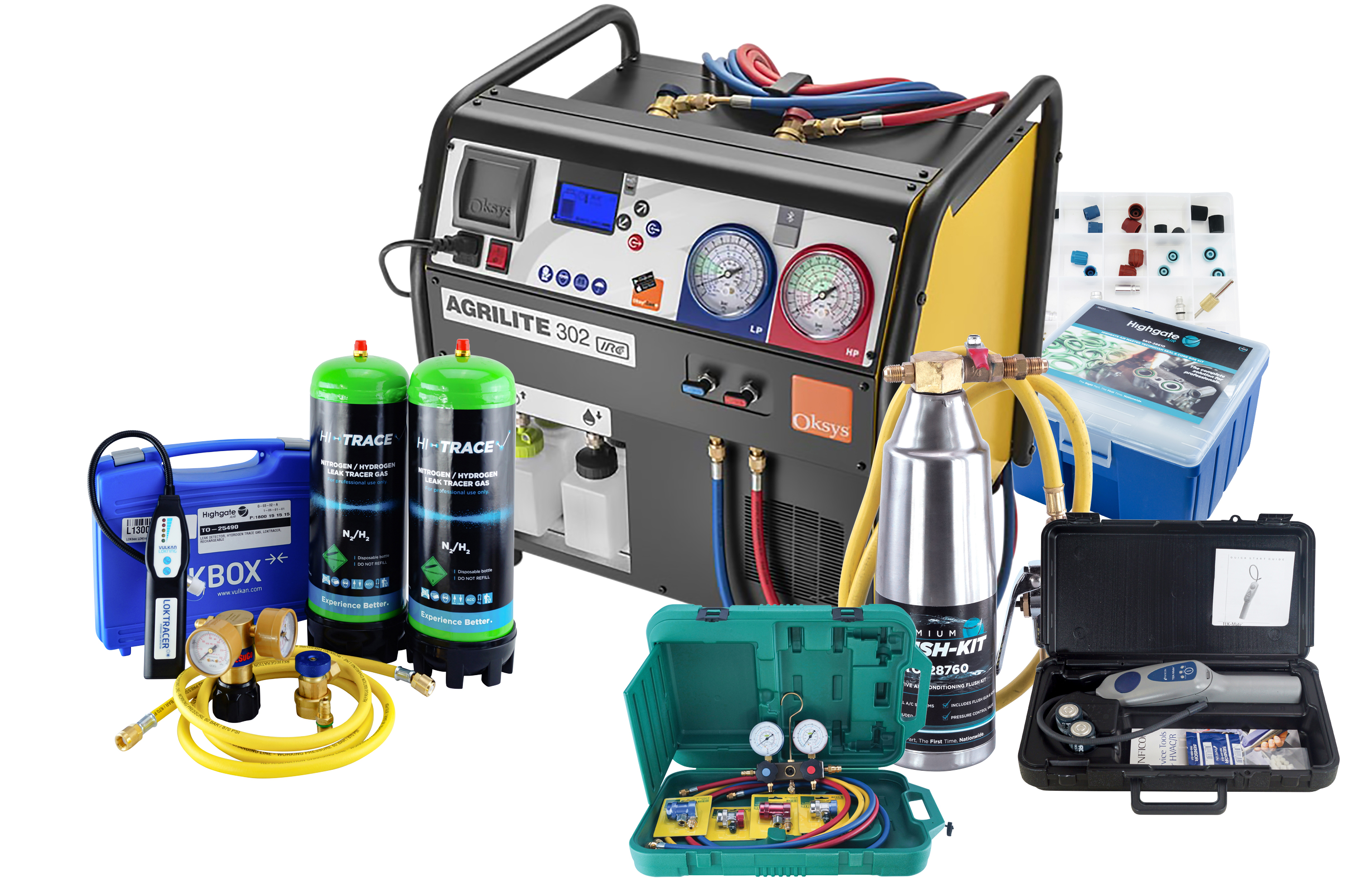 Ultimate R134a Field Service + Workshop Setup Kit