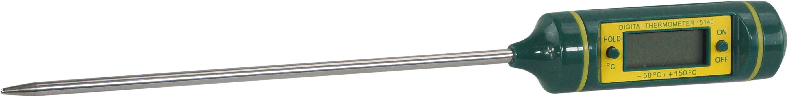 DIGITAL THERMOMETER, REFCO, POCKET STYLE, METAL PROBE, -50+150c