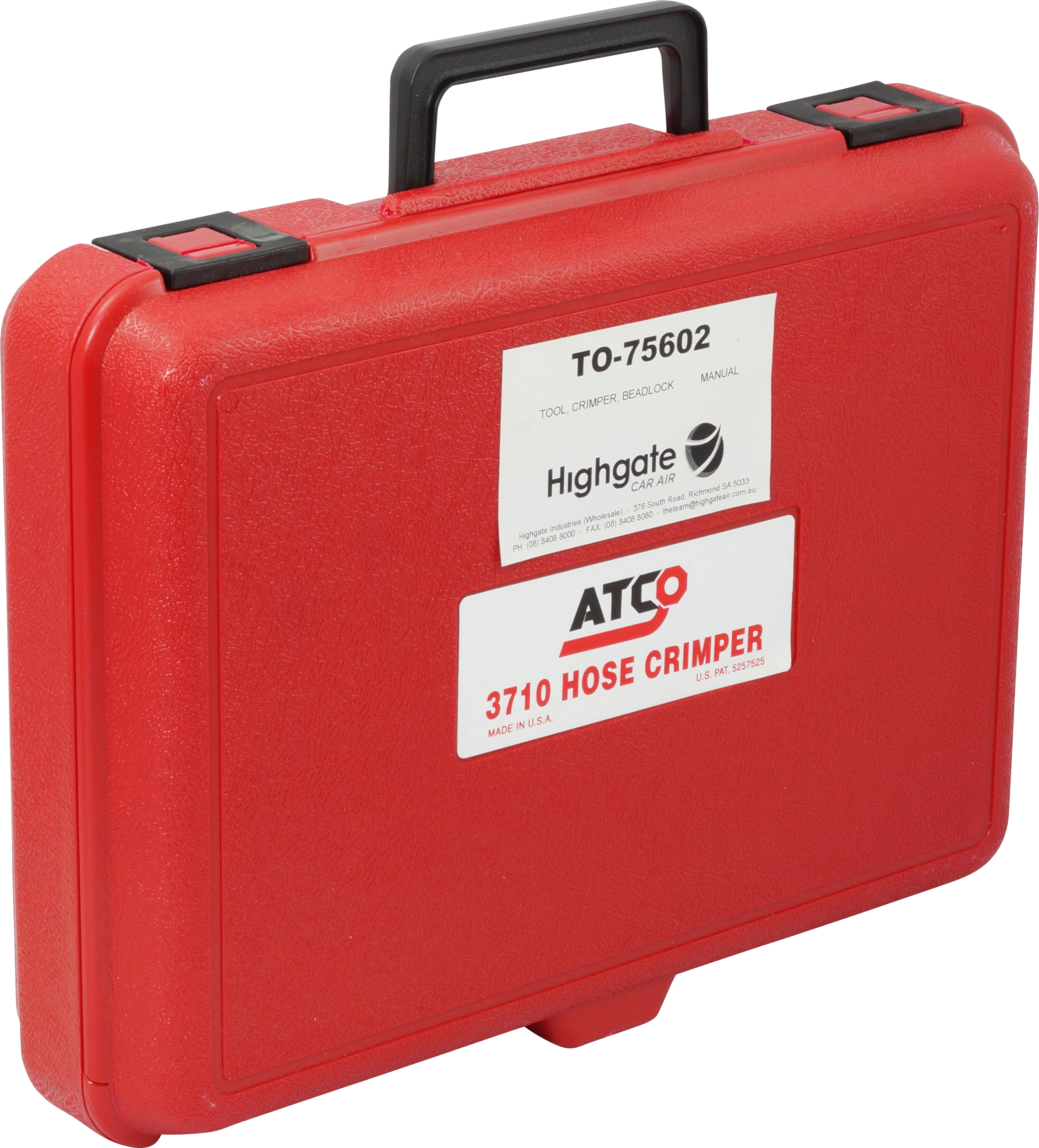 HOSE CRIMPER, ATCO, WITH MANUAL