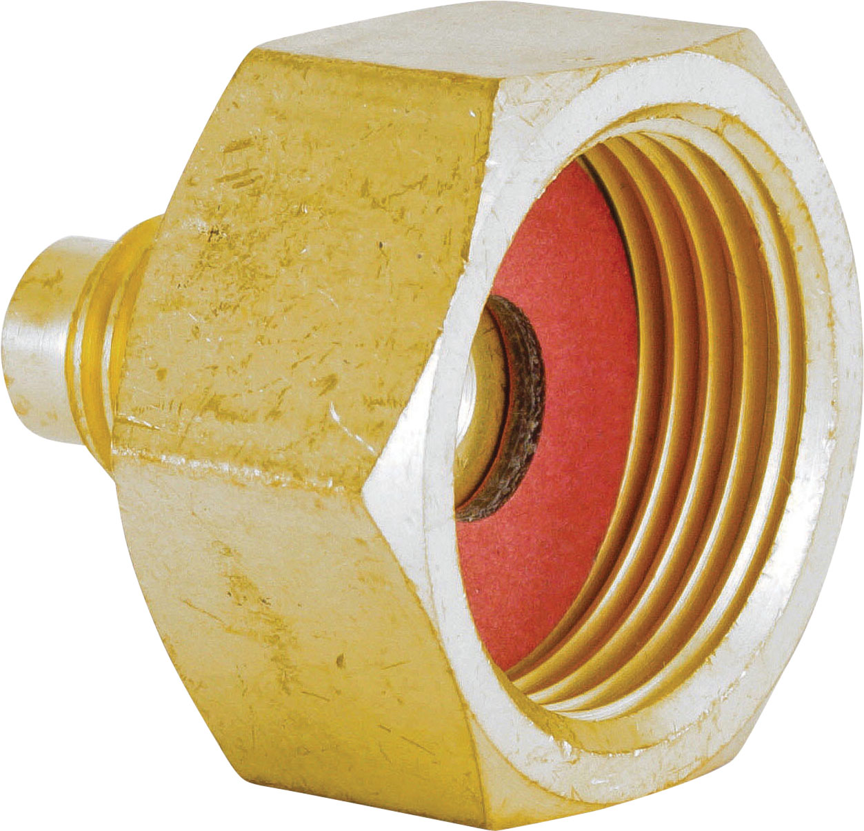 UNION, CYLINDER ADAPTOR, FEM GAS TO 1/2 INCH ACME