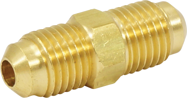 UNION, CHARGE LINE, 1/4 INCH MALE FLARE TO 1/4 INCH