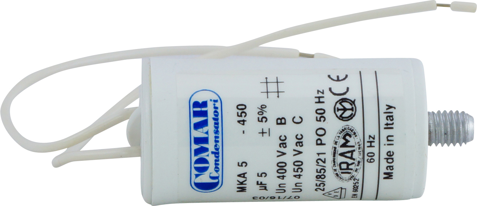 CAPACITOR, REFCO, SUITS VACUUM PUMPS
