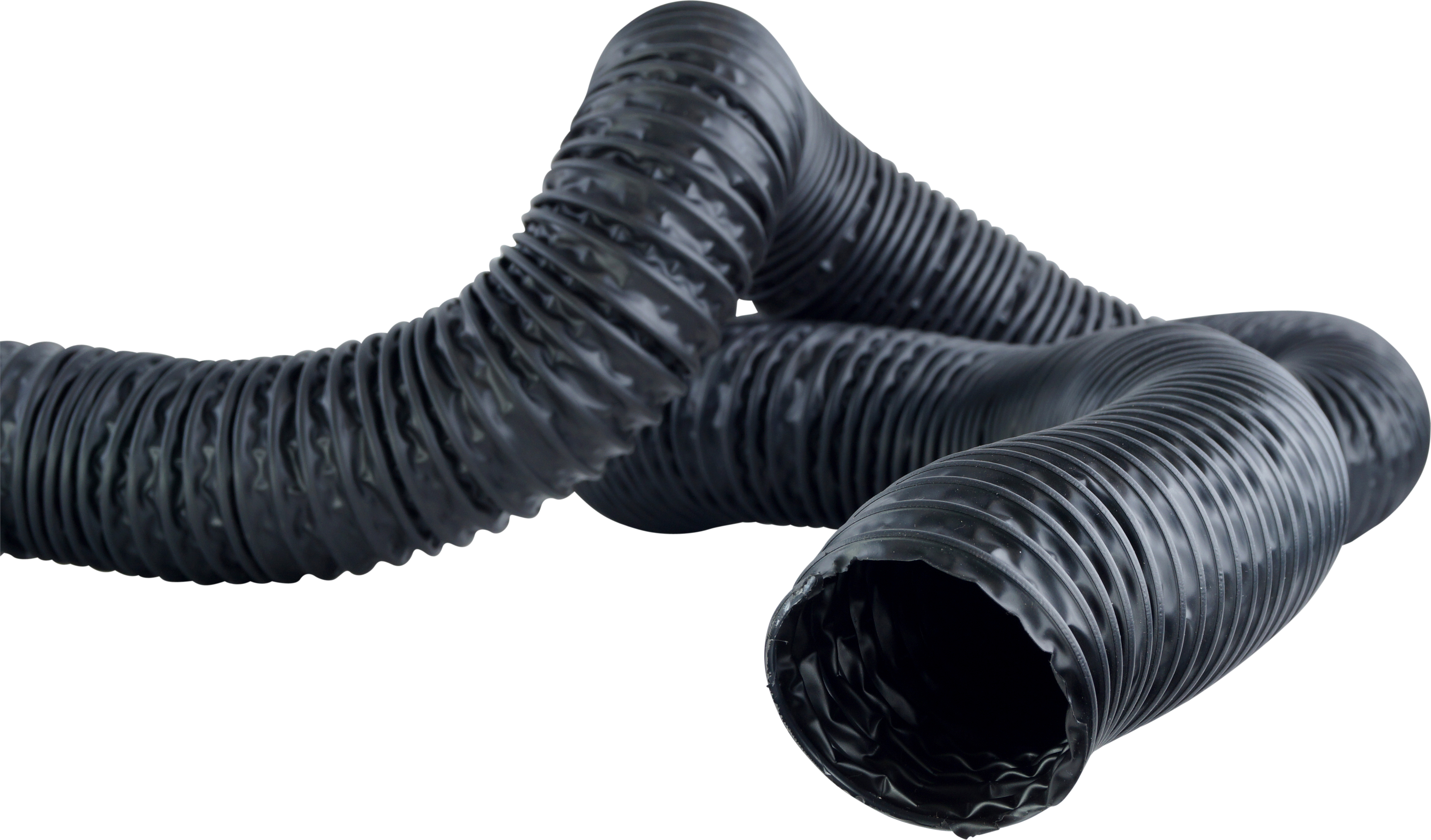TUBING, FLEXIBLE DUCTING, 48MM (2 INCH) ID, PVC COATED, NYLON SPINE