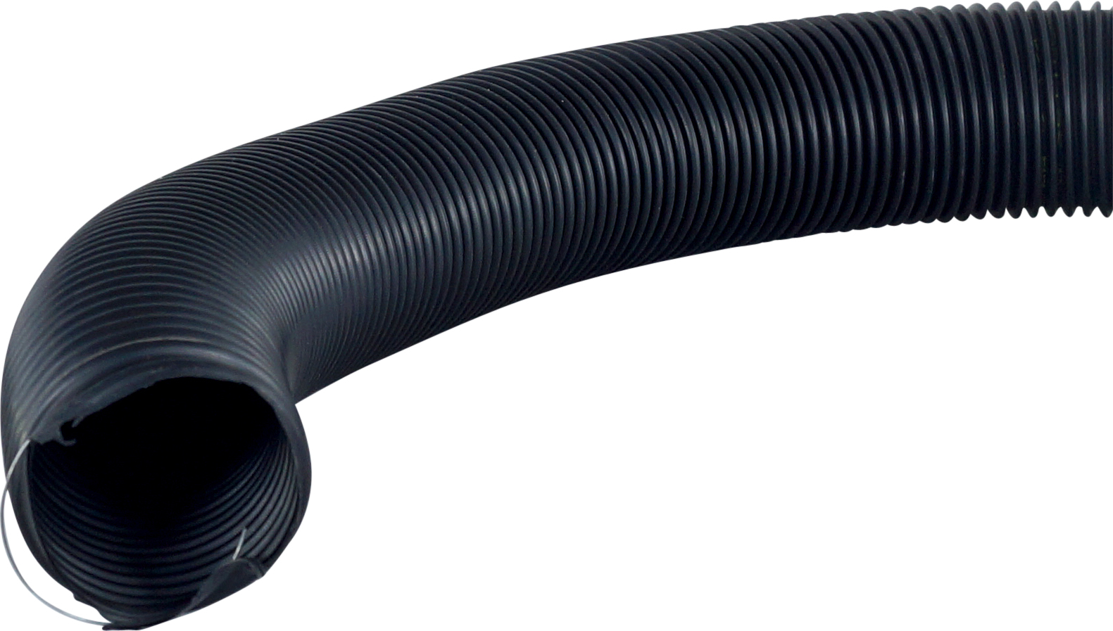 TUBING, FLEXIBLE DUCTING, 57MM (2.25 INCH) ID, PVC COATED, NYLON SPINE