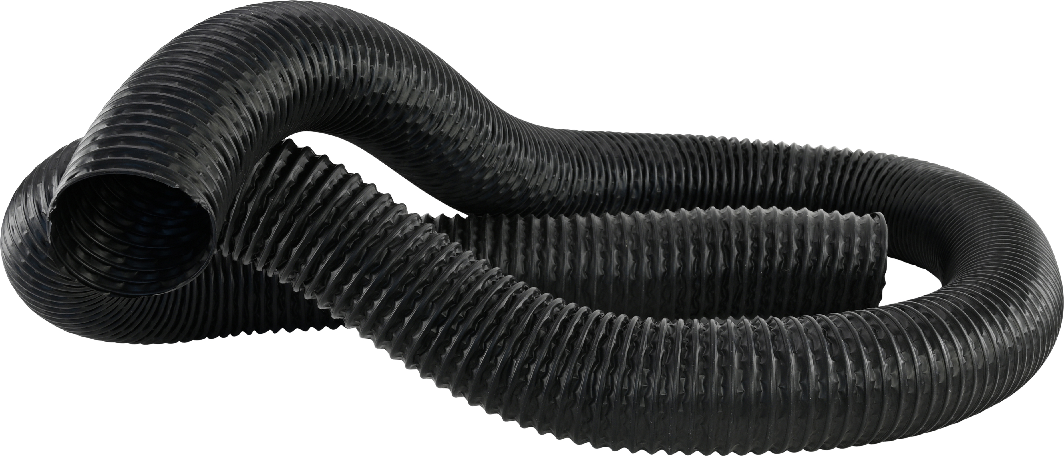 TUBING, FLEXIBLE DUCTING, 62MM (2.5 INCH) ID, PVC COATED, NYLON SPINE, (PER METRE)