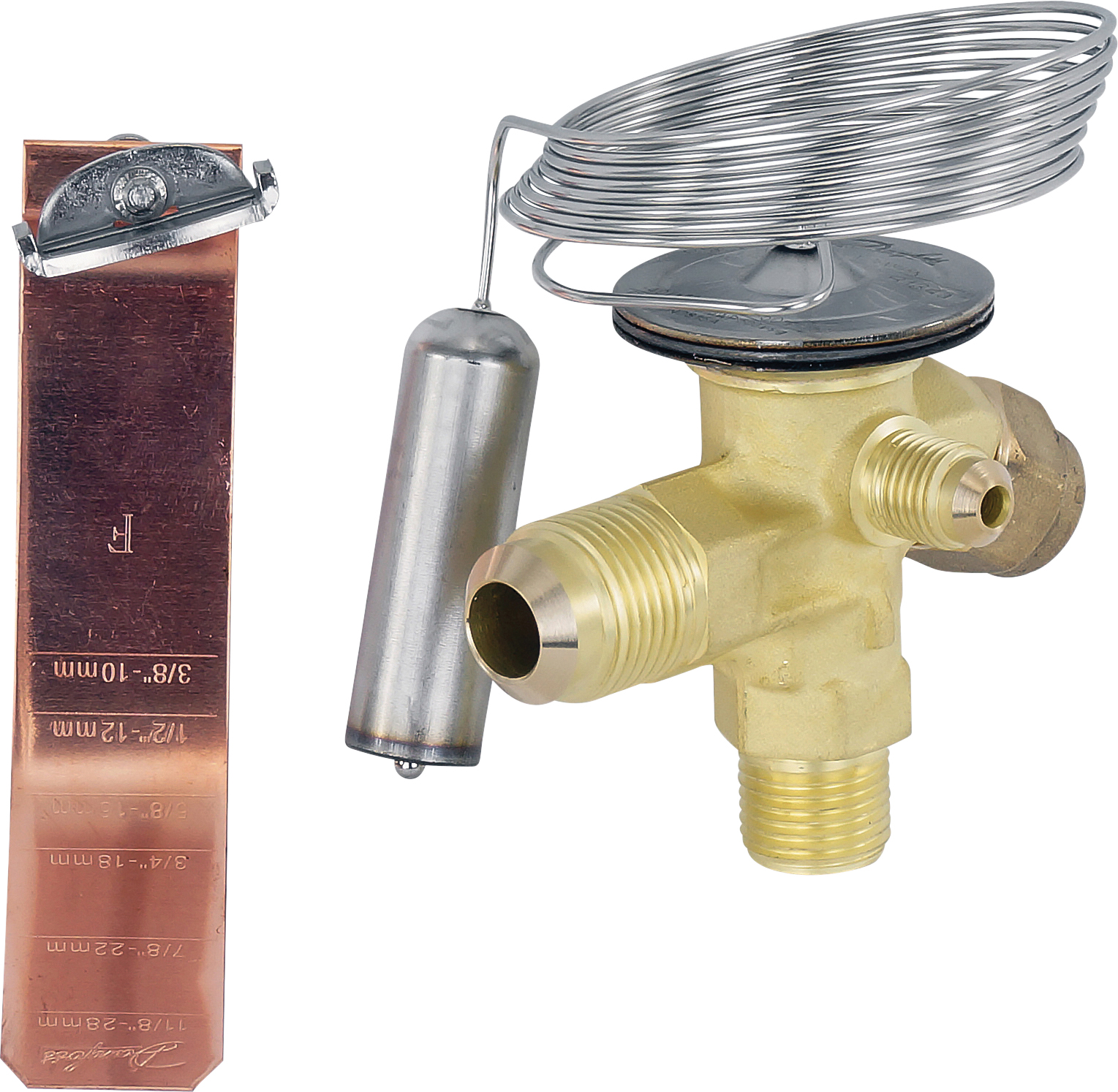 VALVE, TX 90 DEG, MF #6-8 EXT EQ, DANFOSS, VARIABLE R134A ONLY