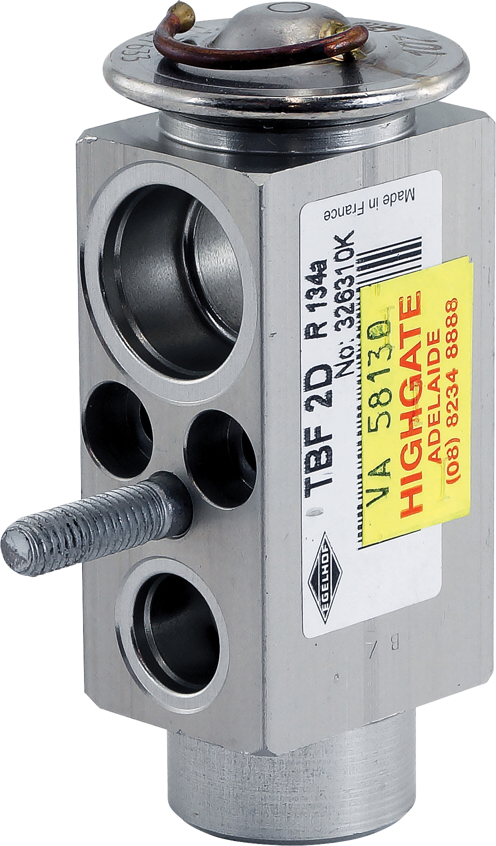 VALVE, TX BLOCK, PAD #6-12, MERCEDES W203, W204 C-CLASS, W211, W212 E-CLASS 01-, S CLASS W220, C180